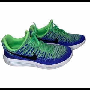 Nike Lunar Epic Low Flyknit 2 Green Sneakers